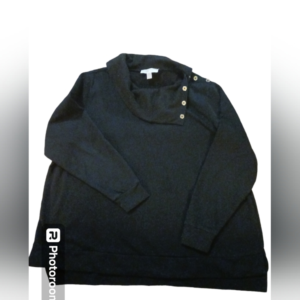 Michael Michael Kors womens black pullover.  Size 3XL.